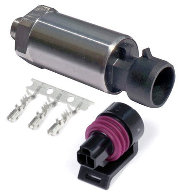 Haltech HT-010912 250 PSI (17 Bar) Motorsport Stainless Pressure Sensor 1/8npt