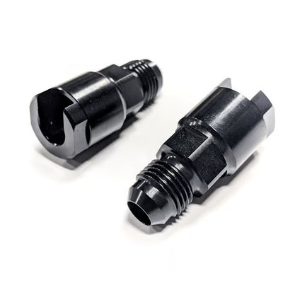 Haltech HT-011030 Flex Fuel Fittings 3/8 "GM Spring Lock" to -6AN Male