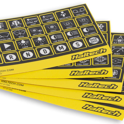 Haltech HT-011500 Haltech Keypad Label Set
