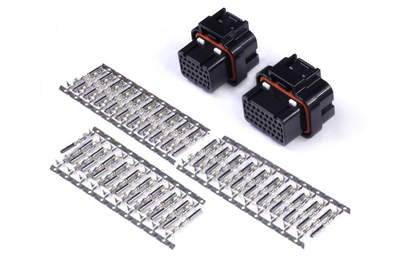 Haltech HT-030001 Plug and Pins Only AMP 26 & 34 Pin 4 Row 3 Key Superseal Set