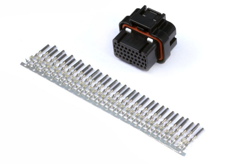 Haltech HT-030009 Plug and Pins Only AMP 34 Pin Key 1 / 4 Row 3 Key Superseal