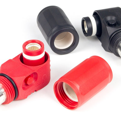 Haltech HT-030030 Plug set only Surlok connectors red and black 200A Suits Nexus