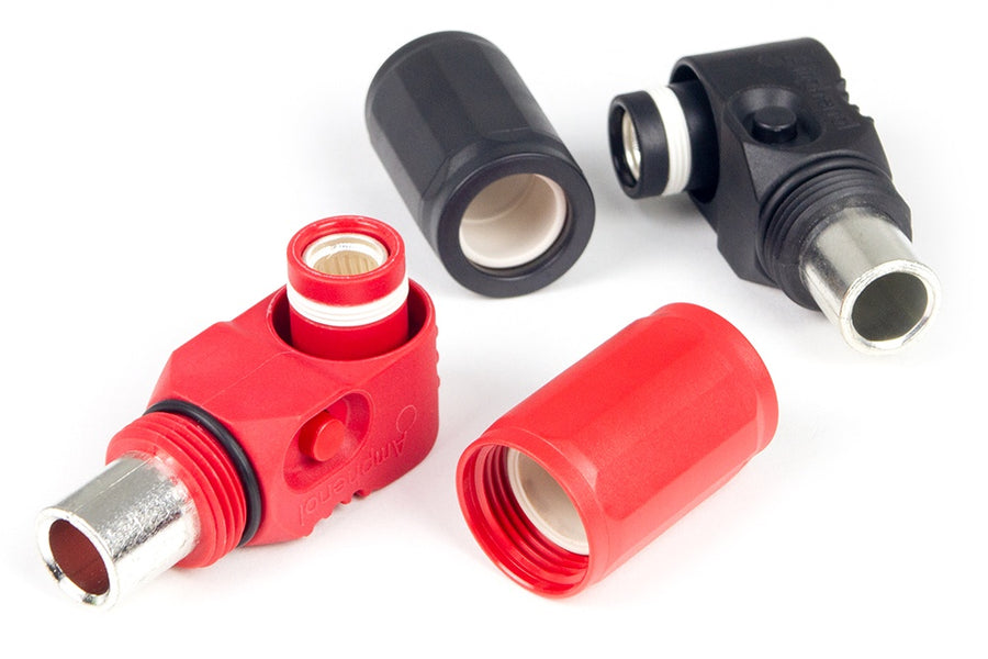 Haltech HT-030030 Plug set only Surlok connectors red and black 200A Suits Nexus