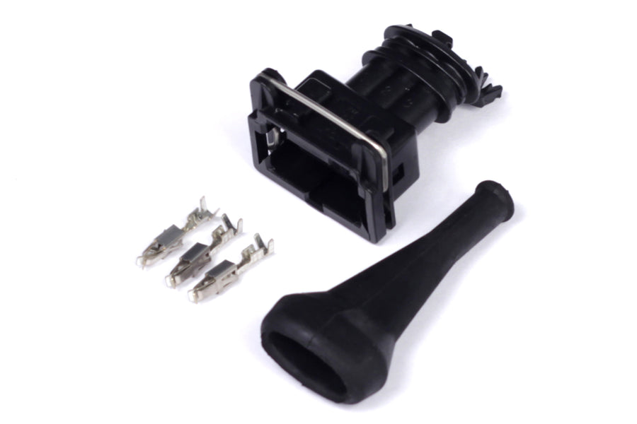Haltech HT-030310 Plug and Pins Only Bosch 3 Pin Junior Timer Female Connect