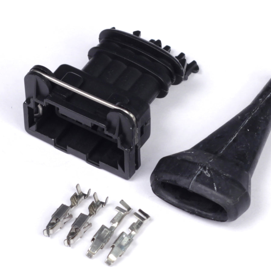 Haltech HT-030311 Plug and Pins Only Bosch 4 Pin Junior Timer Female Connect