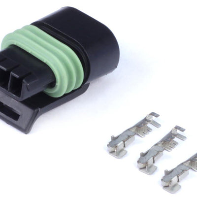 Haltech HT-030414 Plug and Pins Only - Delphi 3 Pin Single Row Flat Coil