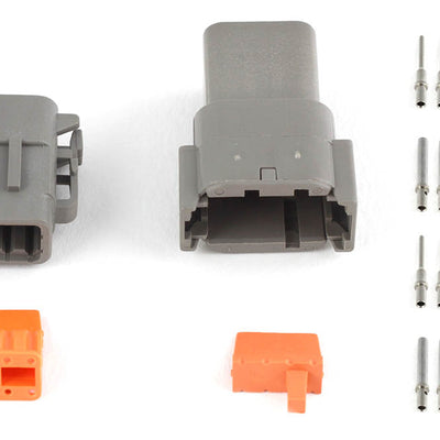 Haltech HT-031016 Plug and Pins Only Matching Set of Deutsch DTM-8 Connectors (7