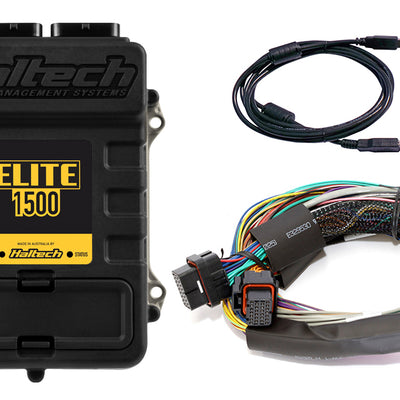 Haltech HT-150902 Elite 1500 + Basic Universal Wire-in Harness Kit 2.5m (8’)