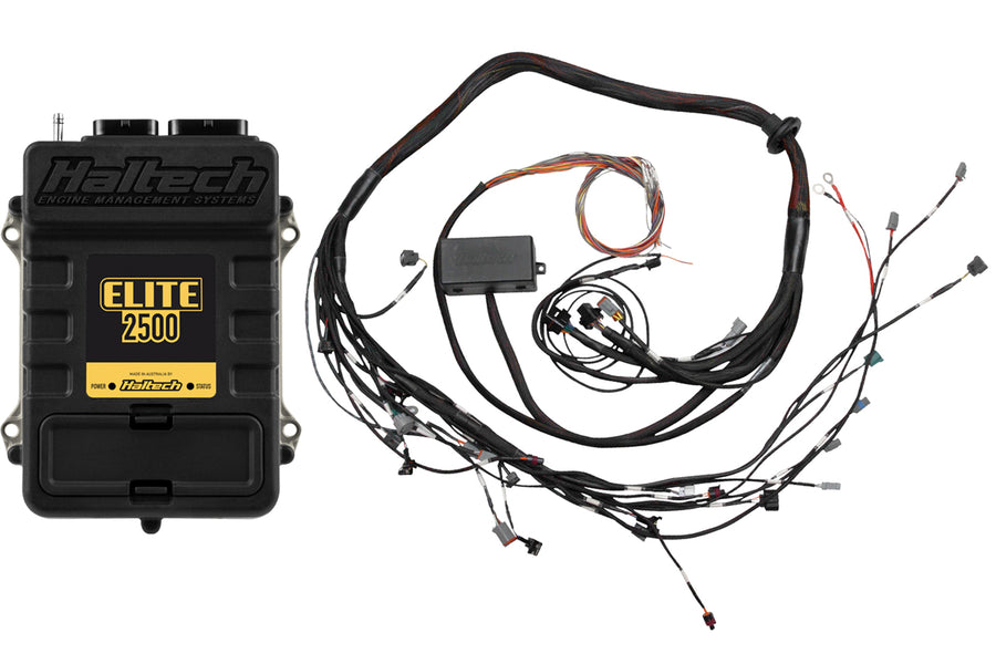 Haltech HT-151353 Elite 2500 + Toyota 2JZ Terminated Harness Kit No Ignition Sub