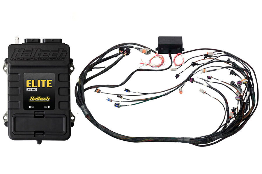 Haltech HT-151360 Elite 2500 GM GEN III LS1 non DBW Terminated Harness Kit EV1