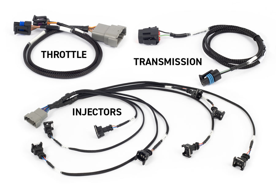 Haltech HT-220201 Rebel LS Kit Suits Gen III Cable throttle, EV1, Manual Transmi