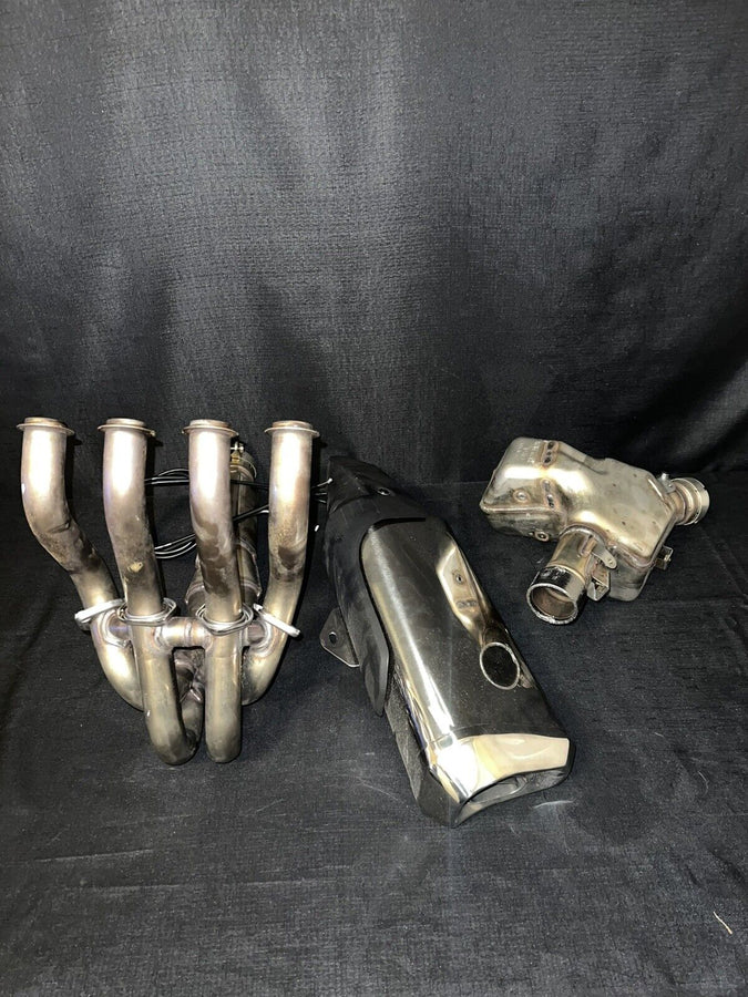Kawasaki Ninja ZX-6R KRT Exhaust Header Mid-pipe and Muffler 2019-2022