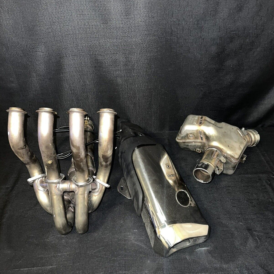 Kawasaki Ninja ZX-6R KRT Exhaust Header Mid-pipe and Muffler 2019-2022