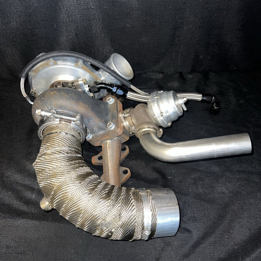 PHR Street Torque Manifold with Precision 6766 JB and Tial Wastegate 2JZ-GTE