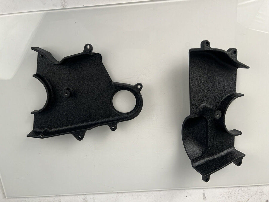 2JZ-GTE Billet Timing Cover Autosport (Wrinkle Black)
