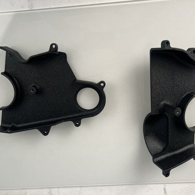 2JZ-GTE Billet Timing Cover Autosport (Wrinkle Black)