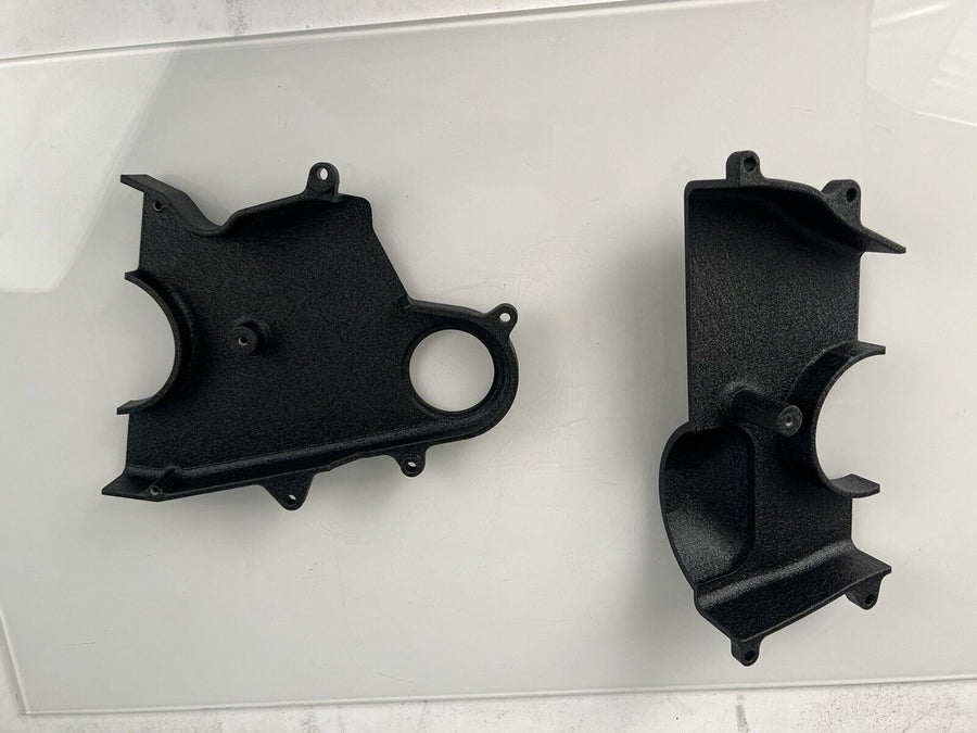 2JZ-GTE Billet Timing Cover Autosport (Wrinkle Black)
