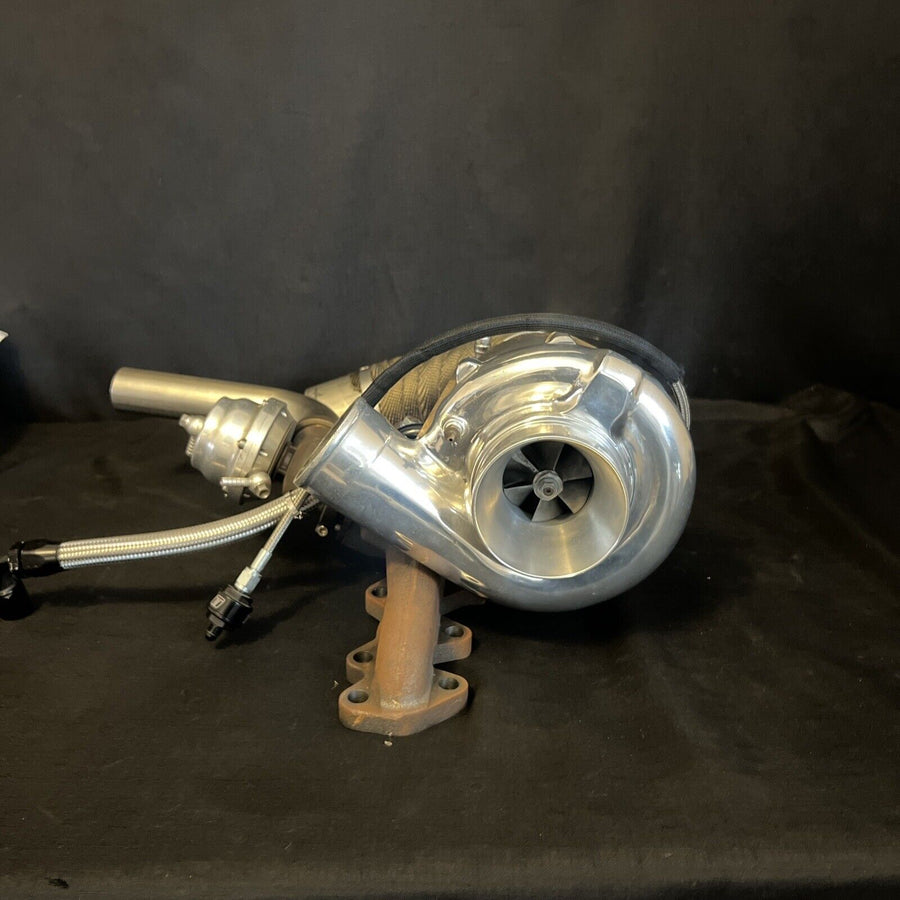 PHR Street Torque Manifold with Precision 6766 JB and Tial Wastegate 2JZ-GTE