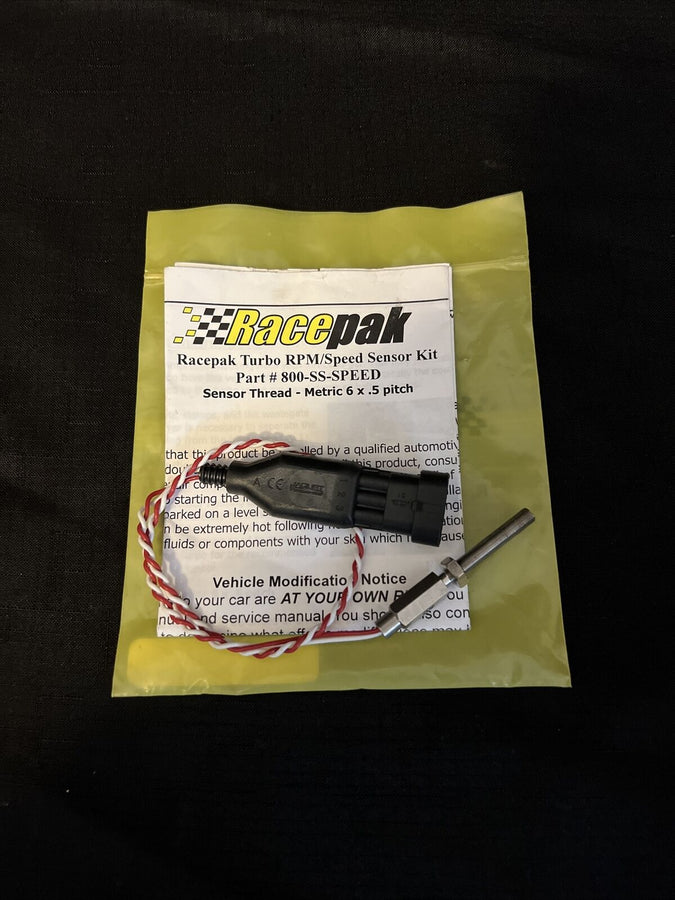 Racepak 800-SS-SPEED M6 TURBO SPEED SENSOR