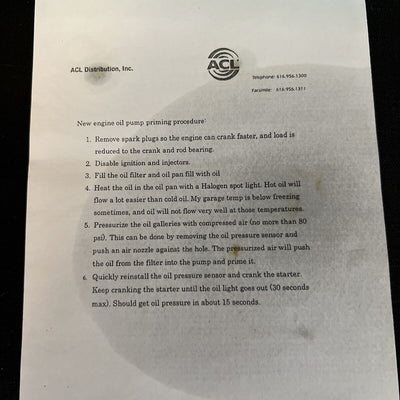 ACL Performance Oil Pump GSR Type R B18 B16 OP-HD1194HP (15100-P72-A01) in stock