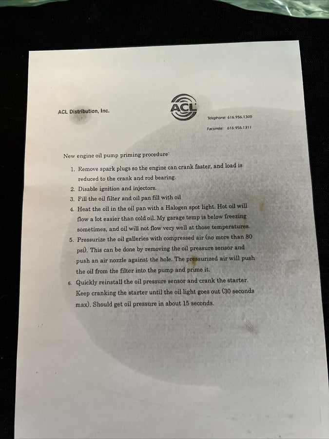 ACL Performance Oil Pump GSR Type R B18 B16 OPHD1194HP (15100P72A01