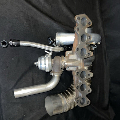 PHR Street Torque Manifold with Precision 6766 JB and Tial Wastegate 2JZ-GTE