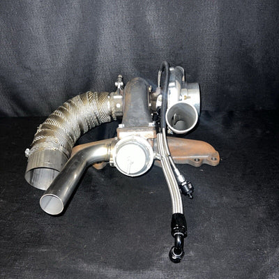 PHR Street Torque Manifold with Precision 6766 JB and Tial Wastegate 2JZ-GTE