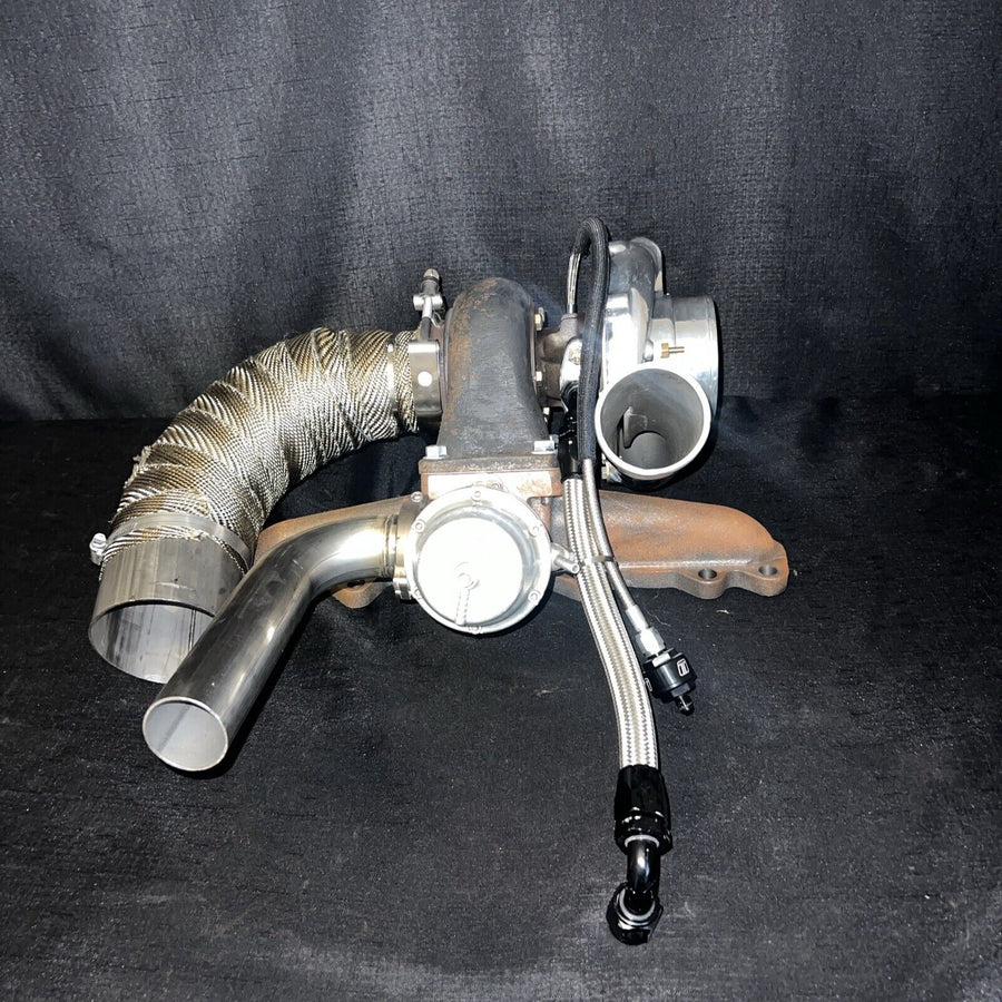 PHR Street Torque Manifold with Precision 6766 JB and Tial Wastegate 2JZ-GTE