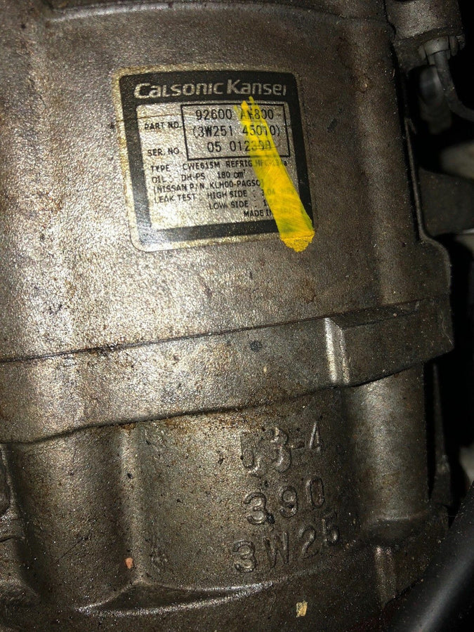 Nissan 350Z 3.5L Ac Compressor OEM 2003-2006