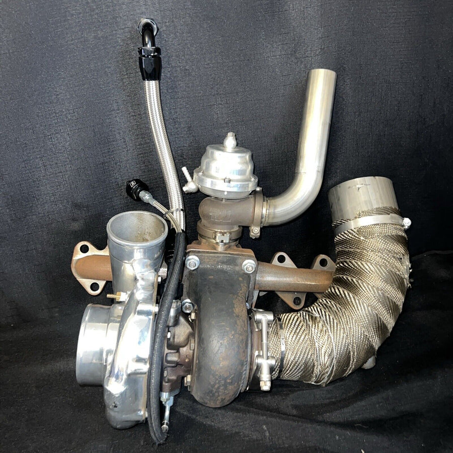 PHR Street Torque Manifold with Precision 6766 JB and Tial Wastegate 2JZ-GTE