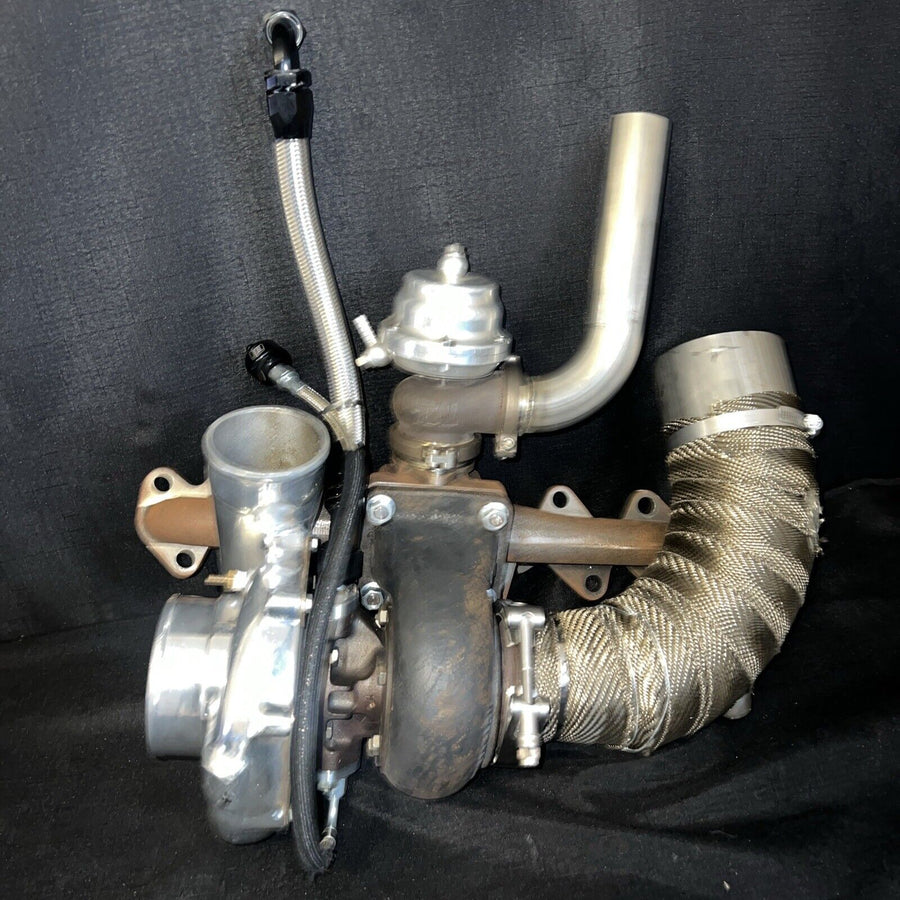 PHR Street Torque Manifold with Precision 6766 JB and Tial Wastegate 2JZ-GTE