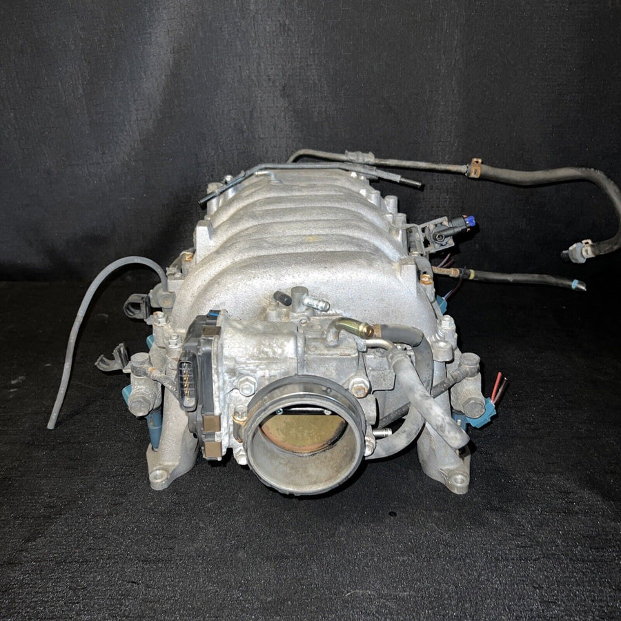 Toyota 4 runner 4.7L Intake Manifold W Throttle Body Fuel Rail 02-05