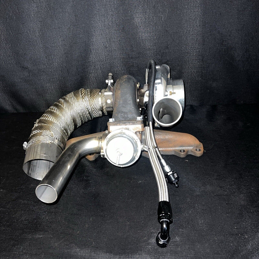 PHR Street Torque Manifold with Precision 6766 JB and Tial Wastegate 2JZ-GTE