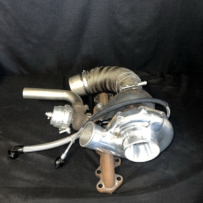 PHR Street Torque Manifold with Precision 6766 JB and Tial Wastegate 2JZ-GTE