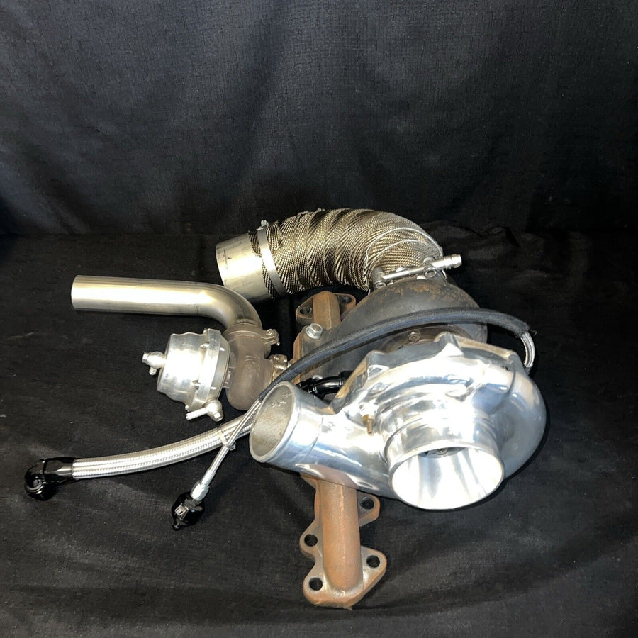 PHR Street Torque Manifold with Precision 6766 JB and Tial Wastegate 2JZ-GTE