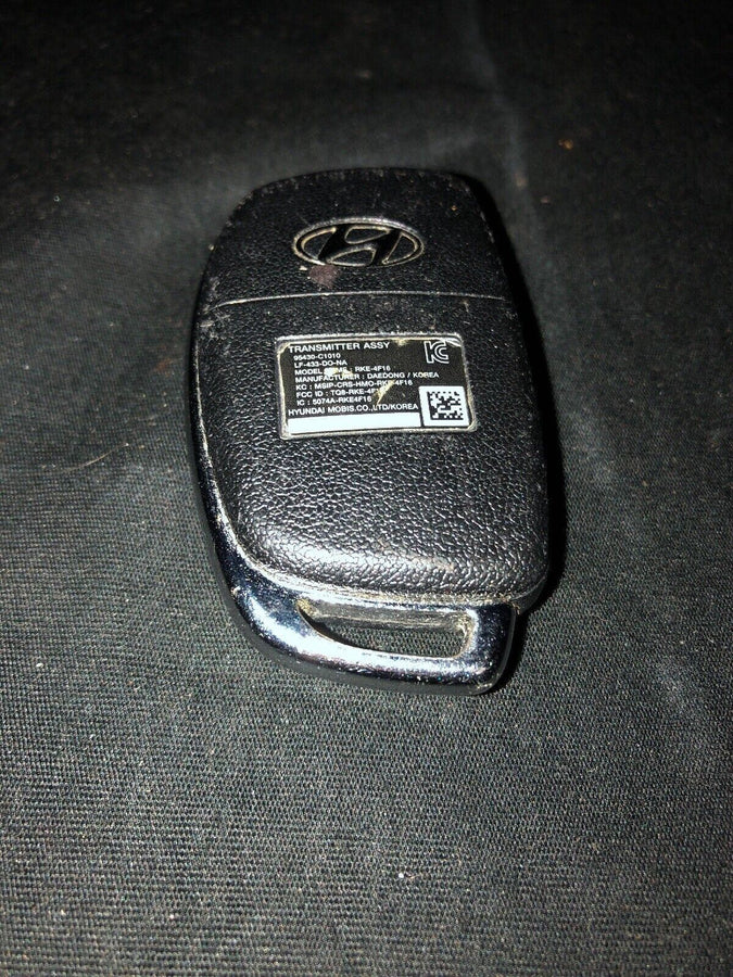 Hyundai Sonata Keyless Entry Remote Flip Key Fob  2015-2017 OEM Used!