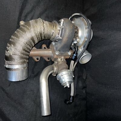 PHR Street Torque Manifold with Precision 6766 JB and Tial Wastegate 2JZ-GTE