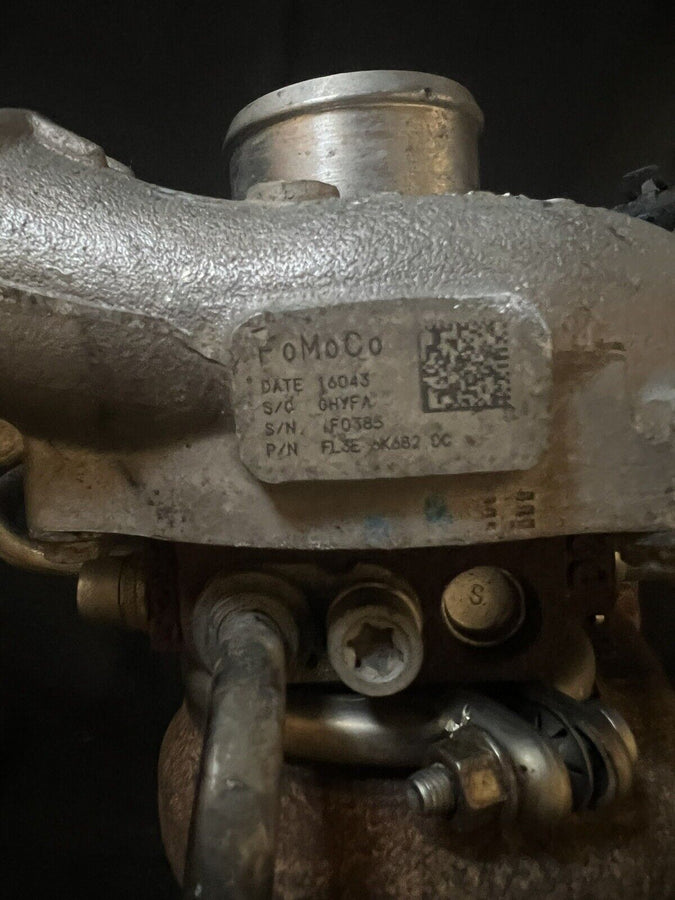 FORD F150 2.7L TURBOCHARGER FOMOCO FL3E-6K682-DC PASSENGER RIGHT SIDE 2015-2017