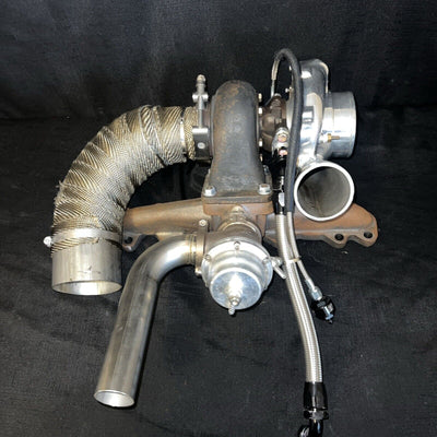 PHR Street Torque Manifold with Precision 6766 JB and Tial Wastegate 2JZ-GTE