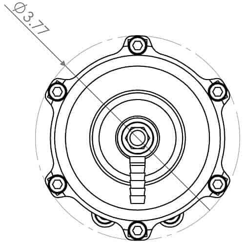 TiAL Sport Q Series 50mm Blow-Off Valve -11 psi Spring Purple