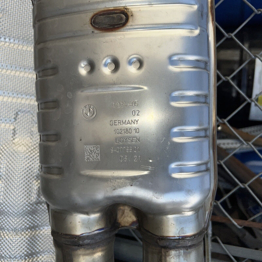 2021 TOYOTA SUPRA GR B58 3.0L OEM FULL EXHAUST SYSTEM W No Sensors