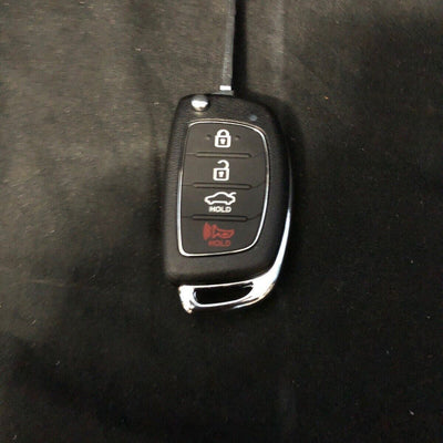 Hyundai Sonata Keyless Entry Remote Flip Key Fob  2015-2017 OEM
