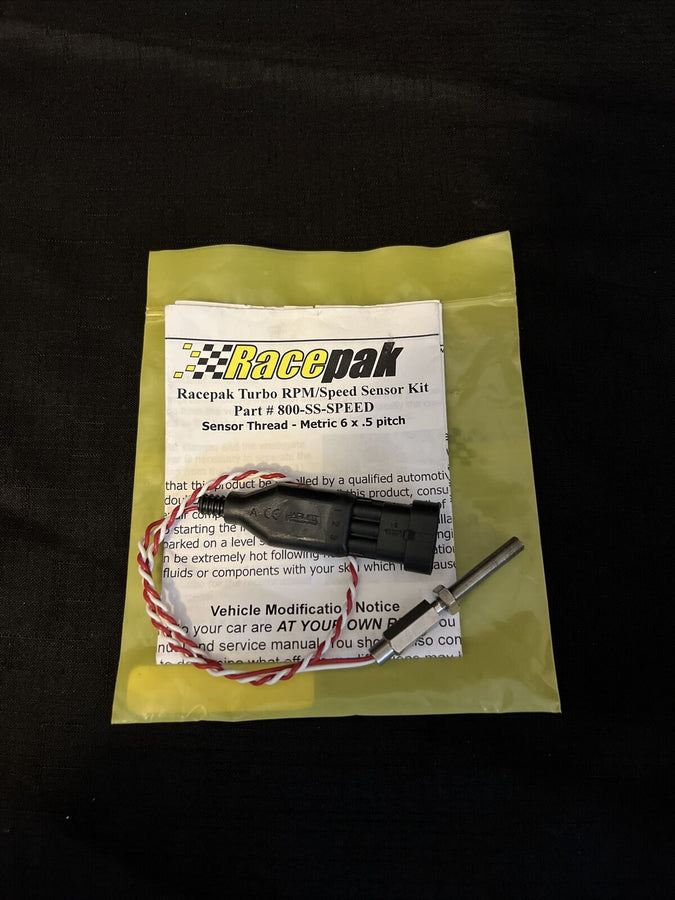 Racepak 800-SS-SPEED M6 TURBO SPEED SENSOR