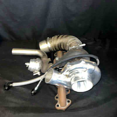 PHR Street Torque Manifold with Precision 6766 JB and Tial Wastegate 2JZ-GTE