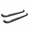 Westin E-Series Round Nerf Bars 3"Black Powder Coated For 07-18 Jeep Wrangler JK