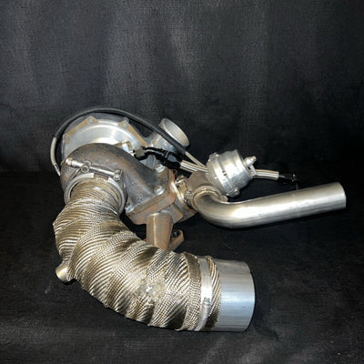 PHR Street Torque Manifold with Precision 6766 JB and Tial Wastegate 2JZ-GTE
