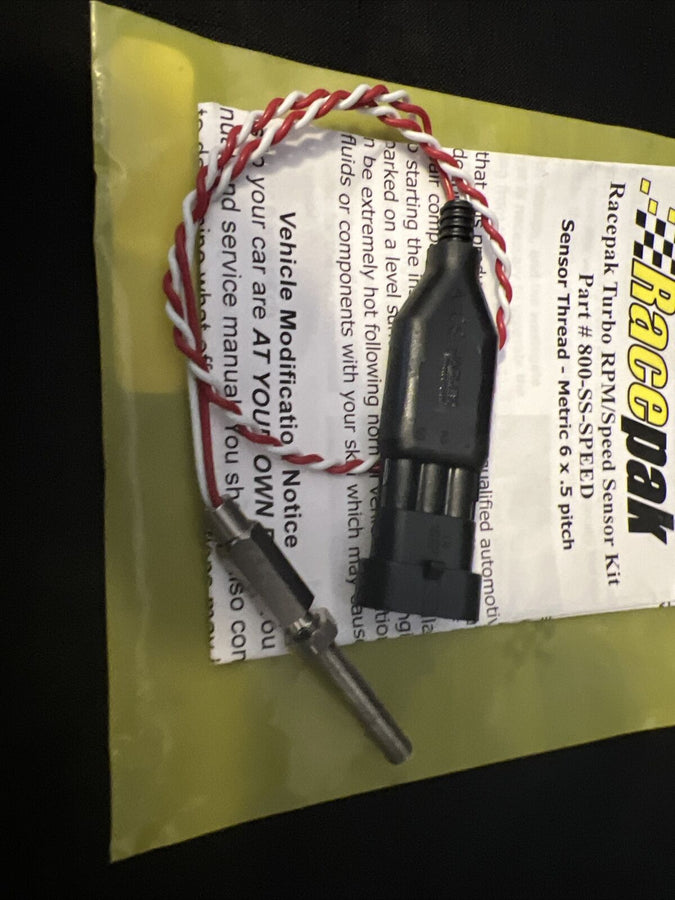 Racepak 800-SS-SPEED M6 TURBO SPEED SENSOR