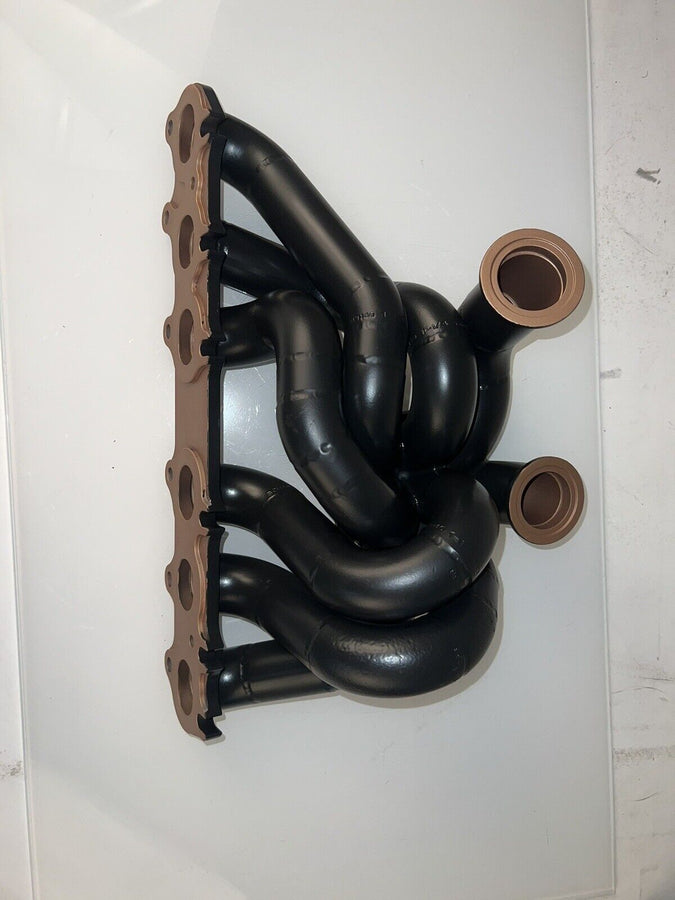 Virtual Works 2JZ-GTE Exhasut Manifold Twin Gate 44MM T4 Open