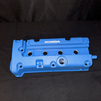 Honda K series Valve Cover Spoon Blue