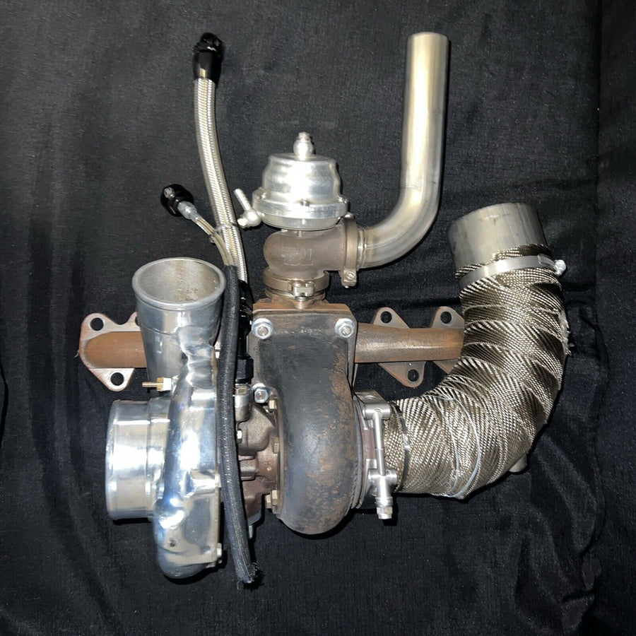 PHR Street Torque Manifold with Precision 6766 JB and Tial Wastegate 2JZ-GTE